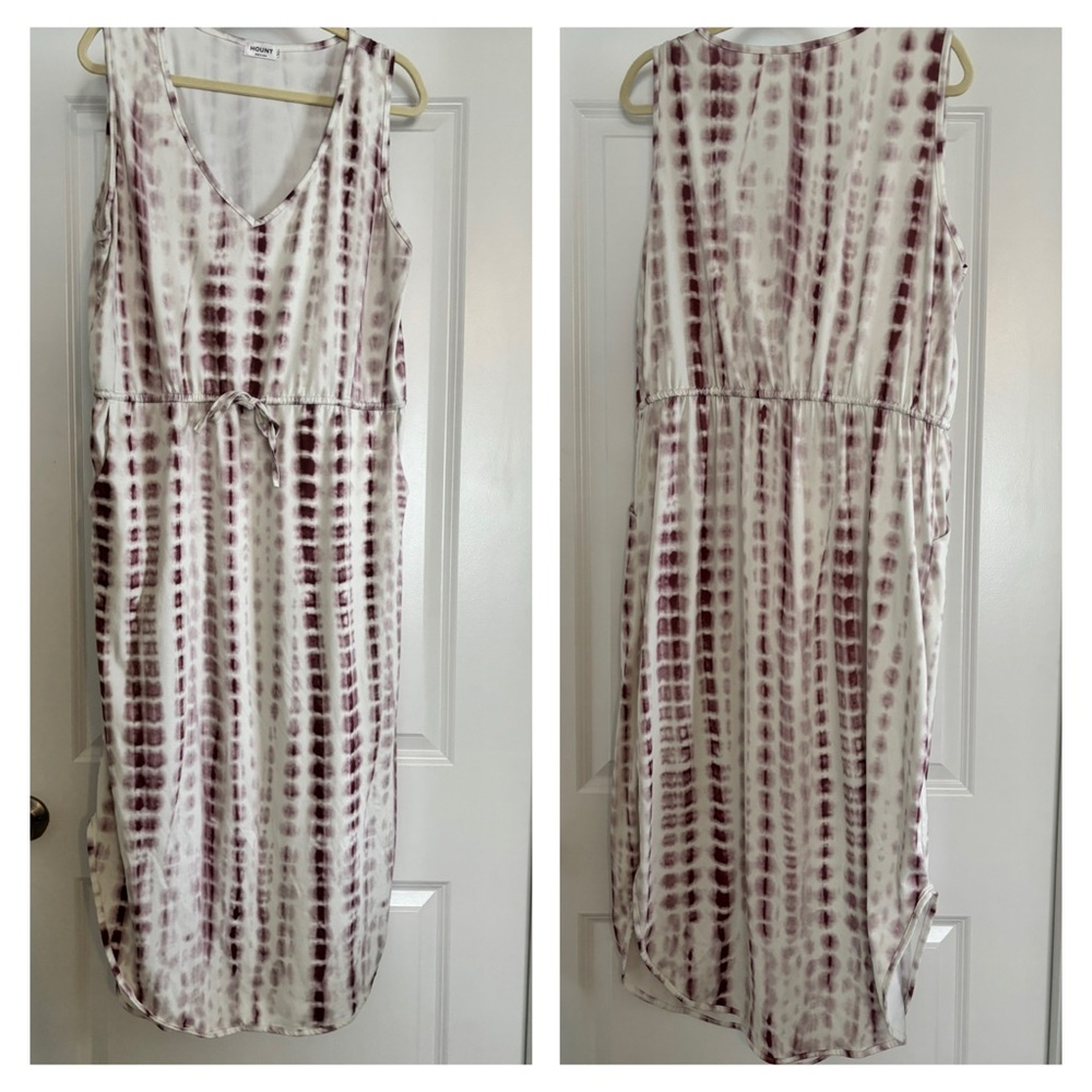 Sleeveless Pattern Dress